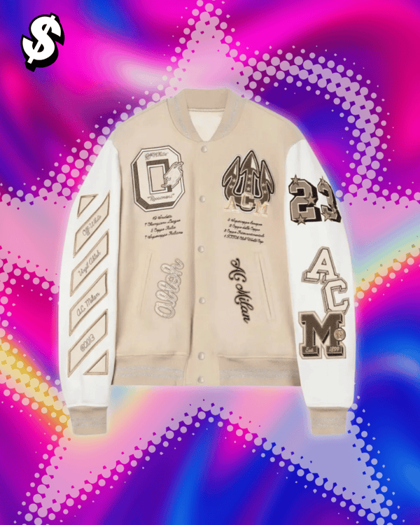 Trendy Soccer Fashion New Men's Embroidered Bomber Jacket Hip Hop Letter Splicing Leather Baseball Clothing Y2K Jacket