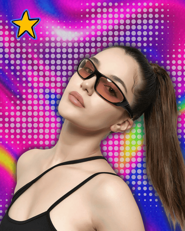 Y2K Silver Sunglasses Color Hollowed Out Future Sense Of Technology Hot Girls Net Red Sunglasses Women Sunglasses Trendy Men