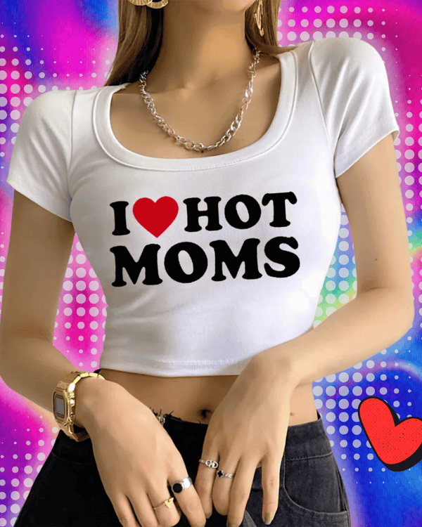 Y2k Crop T Shirts Future Milf Star Fashion Women Crop Top Harajuku Streetwear Slim Tshirt Summer Sexy Party Femme Womens Clothes