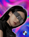 Y2K Future Warrior Rimless Sunglasses One Piece Lens Wrap Around Cyber Punk Futuristic Men Women Hip Hop Party Sun Glasses