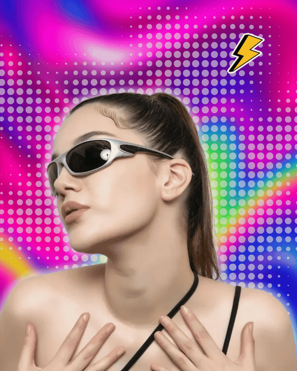 Sunglasses Women New Punk Y2K Goggle Luxury Brand Wrap Square Sun Glasses 2000'S Shades Eyewear UV400 Female Designer Eyeglasses