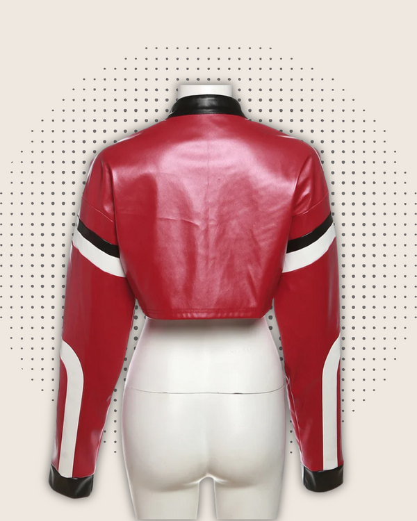 Weird Puss Faux Leather Varsity Jacket Women Hipster Letter Print Autumn Casual Sporty Wild Streetwear Uniform Trend Crop Coat