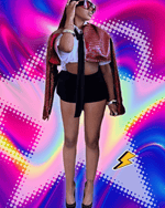 Women O Neck Long Sleeve PU Faux Leather Cropped Jackets Punk Grunge Casual Coats 2024 Spring Fall Harajuku Y2K Clothes