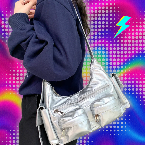 Large Capacity Sling Bags Women's Multi-Pocket Satchel Leather Retro Commuting Shoulder Bag Ladies Solid Versatile Crossbody Bag