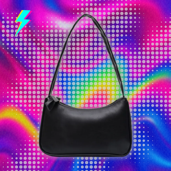 Y2K Bow Baguette Bag