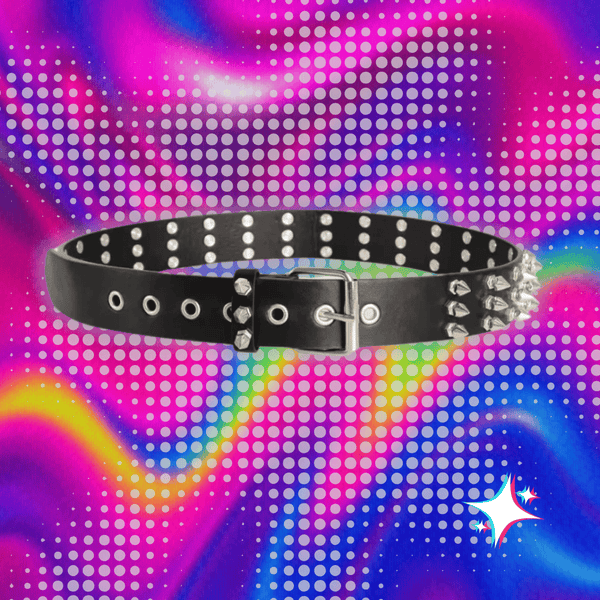 Men's Punk Style Rivet Decorated Heavy Metal Belt Women Casual Fashion Jeans Decorative Belt-Rock Gothic Y2k Belts For Men Women