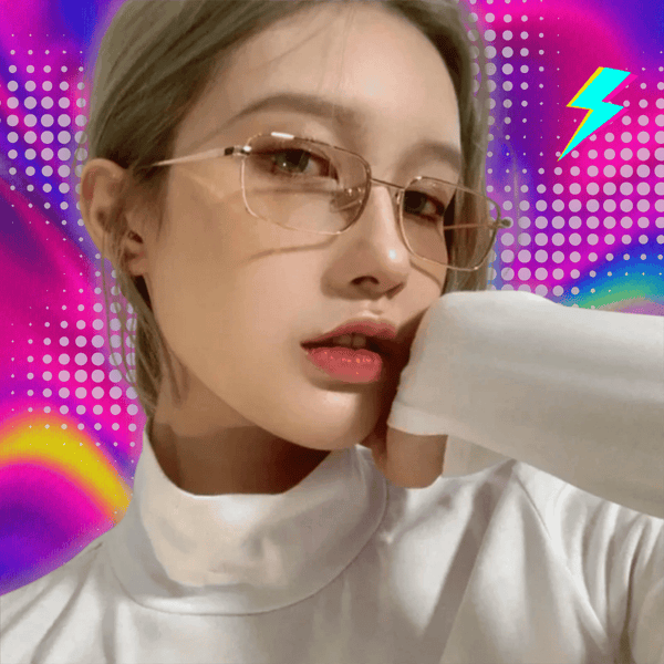 Y2K Harajuku Small Square Frame Glasses Women Retro Metal Eyeglasses Clear Spectacle Decorative Eyewear