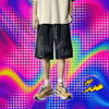 Summer Y2K Vintage Foamed Printed Men‘s Shorts Hip Hop Fashion Baggy Short Pants Gym Sports Bermudas Para Hombre Streetwear