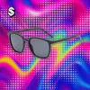 6pcs/4pcs/3pcs Square Small Sunglasses Women Rectangle Frame Purple Colorful Sun Glasses Female Y2K Retro Gradient Shades UV400