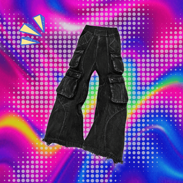 2024 New Gothic Retro Jeans for Men Wide Leg Straight Black Y2k Baggy Jeans Harajuku Hip Hop High Waist Denim Pants Streetwear