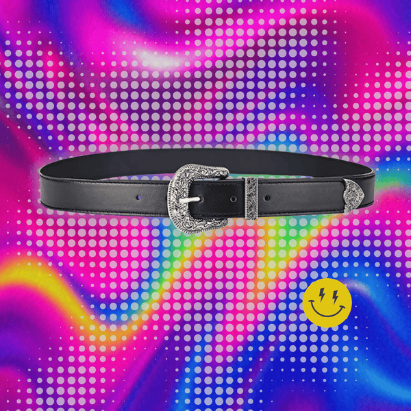 Women'S Belt Vintage Carved Needle Buckle Men'S Belt Punk Hip Hop Rock Style Jeans Belt Y2K Belt PU Leather Belt Cheap Belt