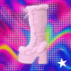 Y2K Fur Knee Boots