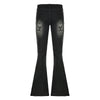 Y2K Streetwear Flare Denim