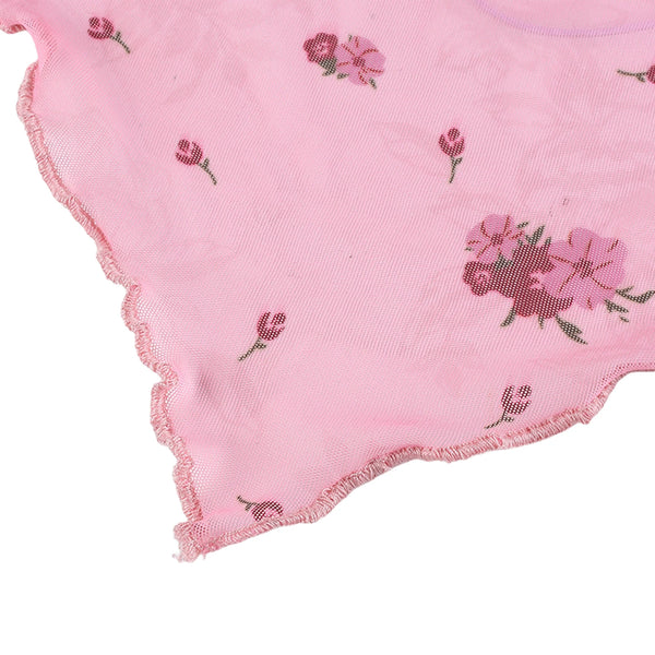 Y2K Pink Halter Crop Top