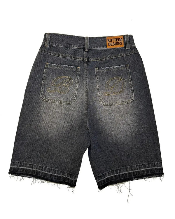 Y2K Street Denim Shorts