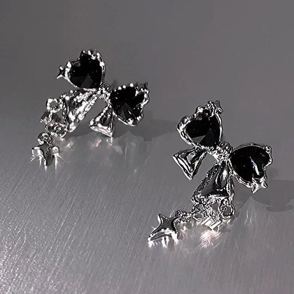 Y2K Bowknot Stud Earrings