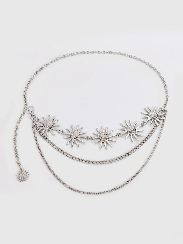 Y2K Tassel Chain Waist Belt