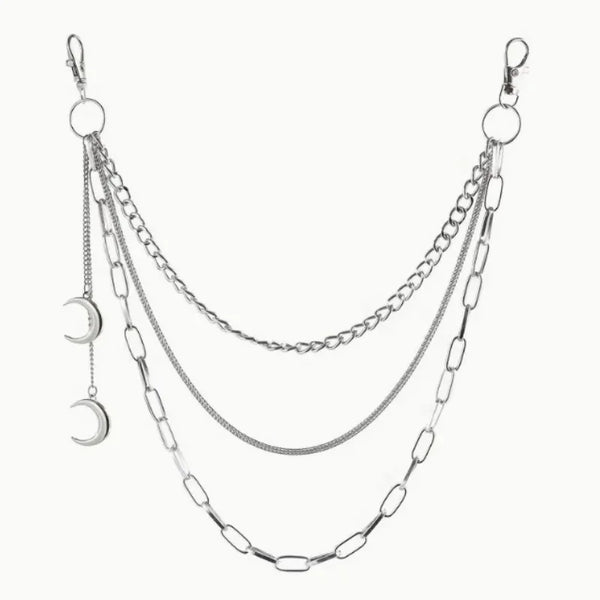 Y2K Star Charm Chain