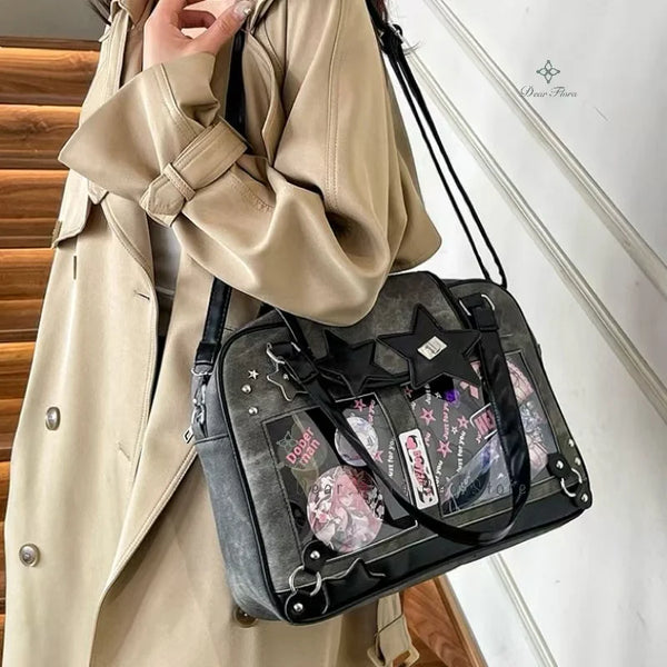 Y2K Trendy Star Ita Bag