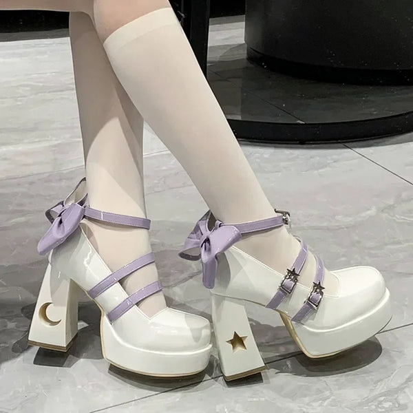 Y2K Cosplay Platform Heels