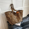 Y2K Solid Leather Tote