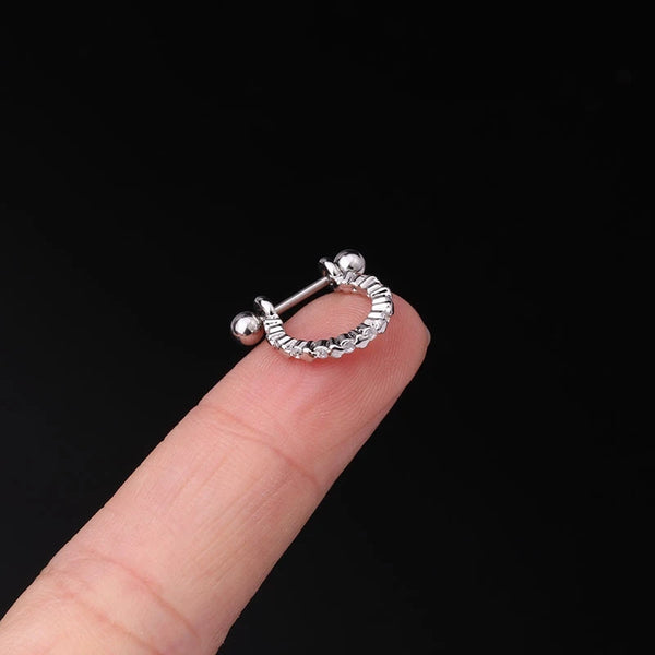 Y2K Hollow Heart Earing