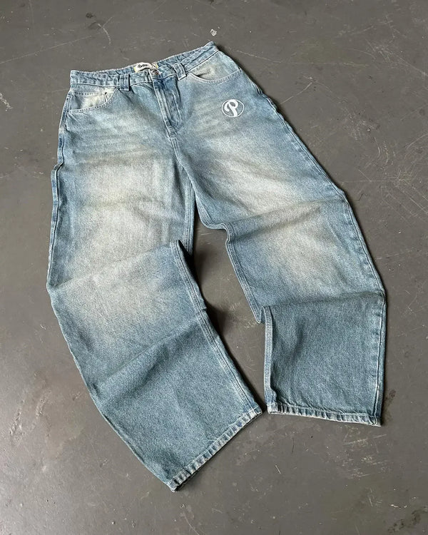 Y2K Retro Baggy Jeans
