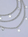 Y2K Star Charm Chain