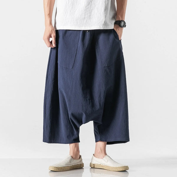 Y2K Cotton Parachute Pants