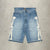 Y2K Street Denim Shorts