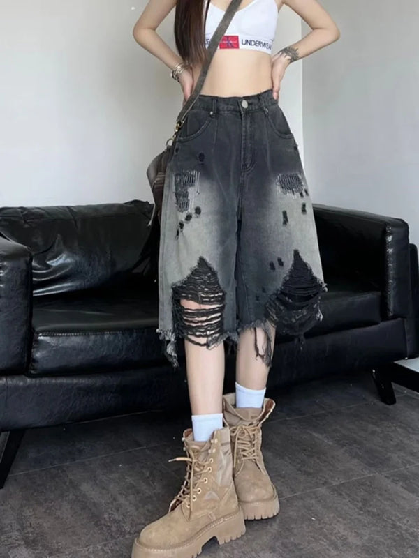 Y2K Hip Hop Design Shorts