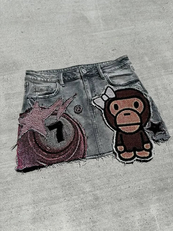 Retro Y2k Mini Skirt