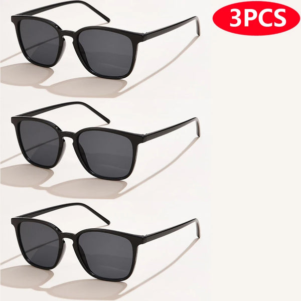 Y2K Retro Rectangle Shades