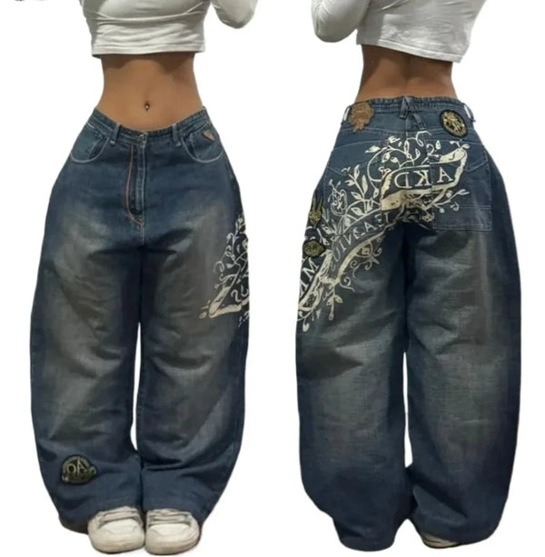 Y2K Retro Baggy Jeans