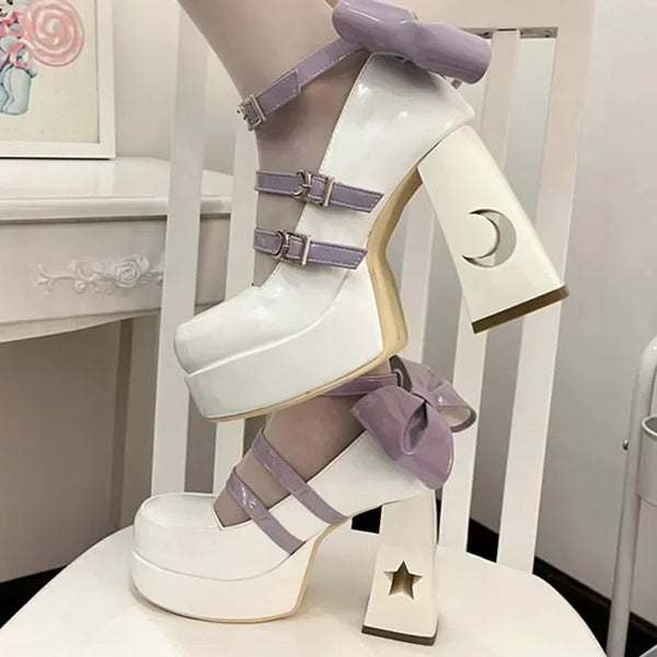 Y2K Cosplay Platform Heels