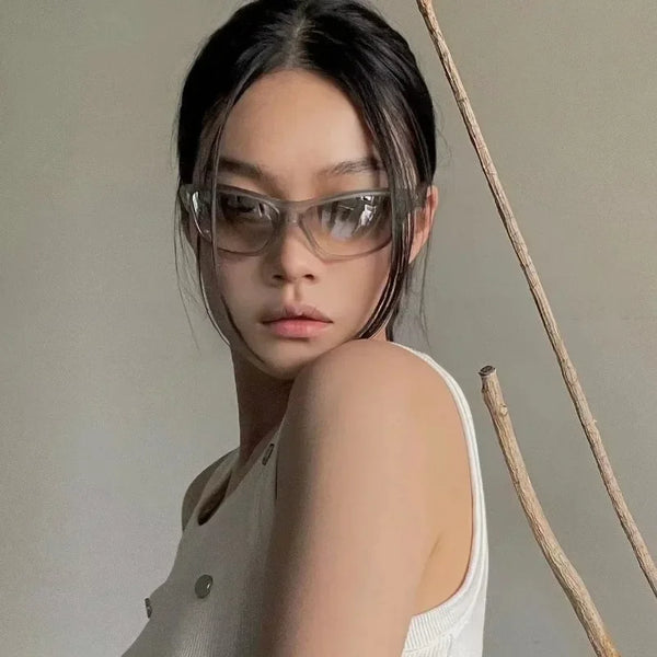 Y2K Punk Wrap Sunglasses