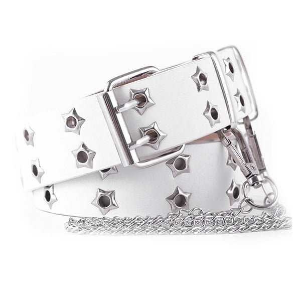 Y2K Double Hole Belt