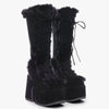 Y2K Fur High Heel Boots