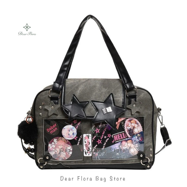 Y2K Trendy Star Ita Bag