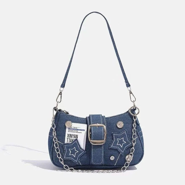 Y2K Chain Tote Handbag