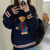 Y2K Kawaii Bear Sweater