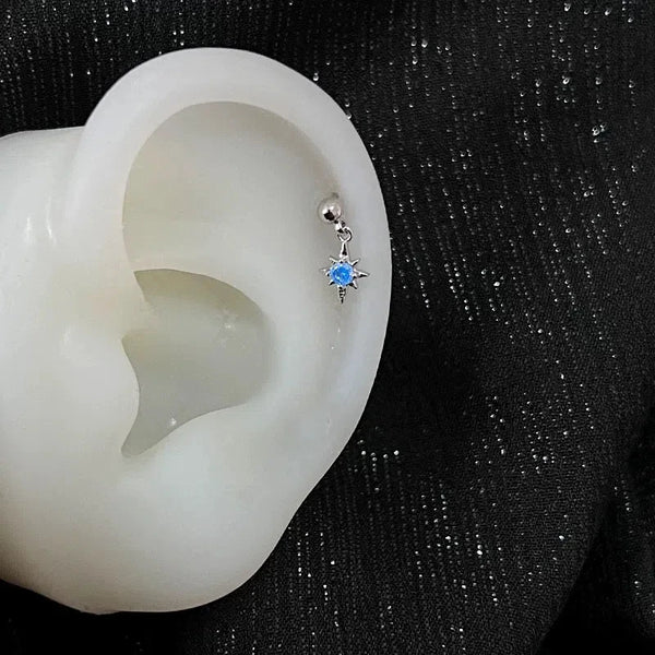 Y2K Love Star Ear Cuff