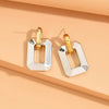 Y2K Geometric Stud Earrings
