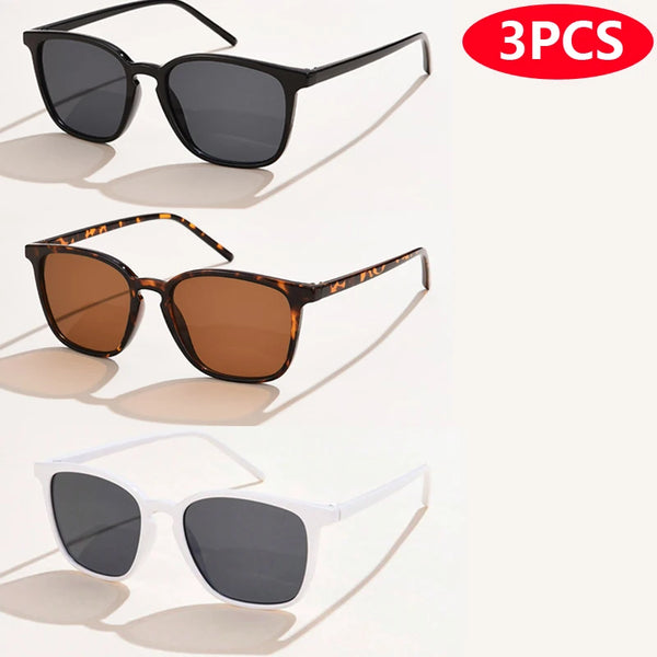 Y2K Retro Rectangle Shades