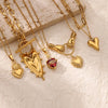 Y2K Gold Color Necklace