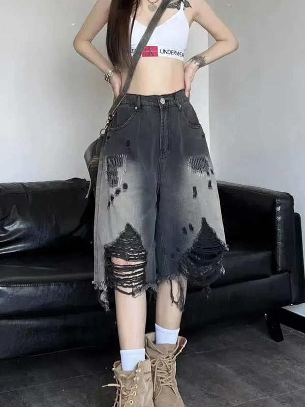 Y2K Hip Hop Design Shorts