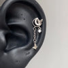 Y2K Love Star Ear Cuff