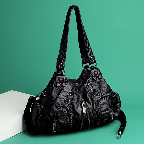 Y2k Designer Leather Bag