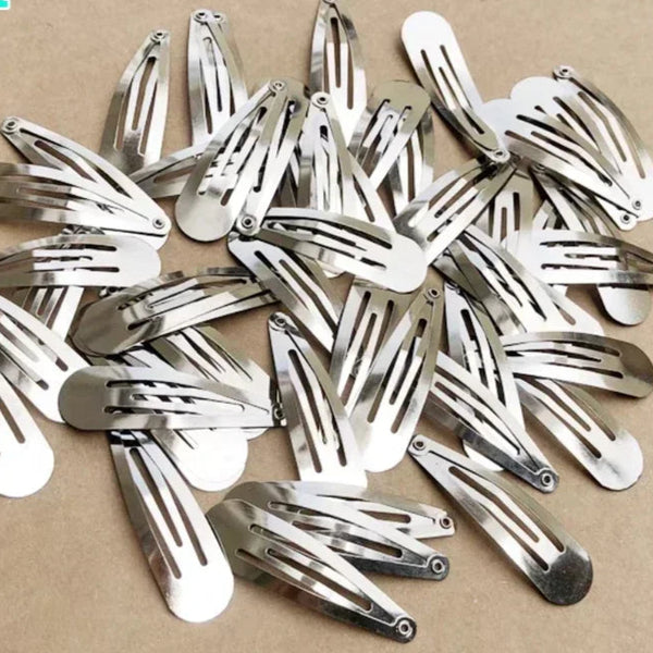 Y2K Metal Snap Hairpins