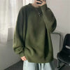 Y2K Solid Color Knit Sweater